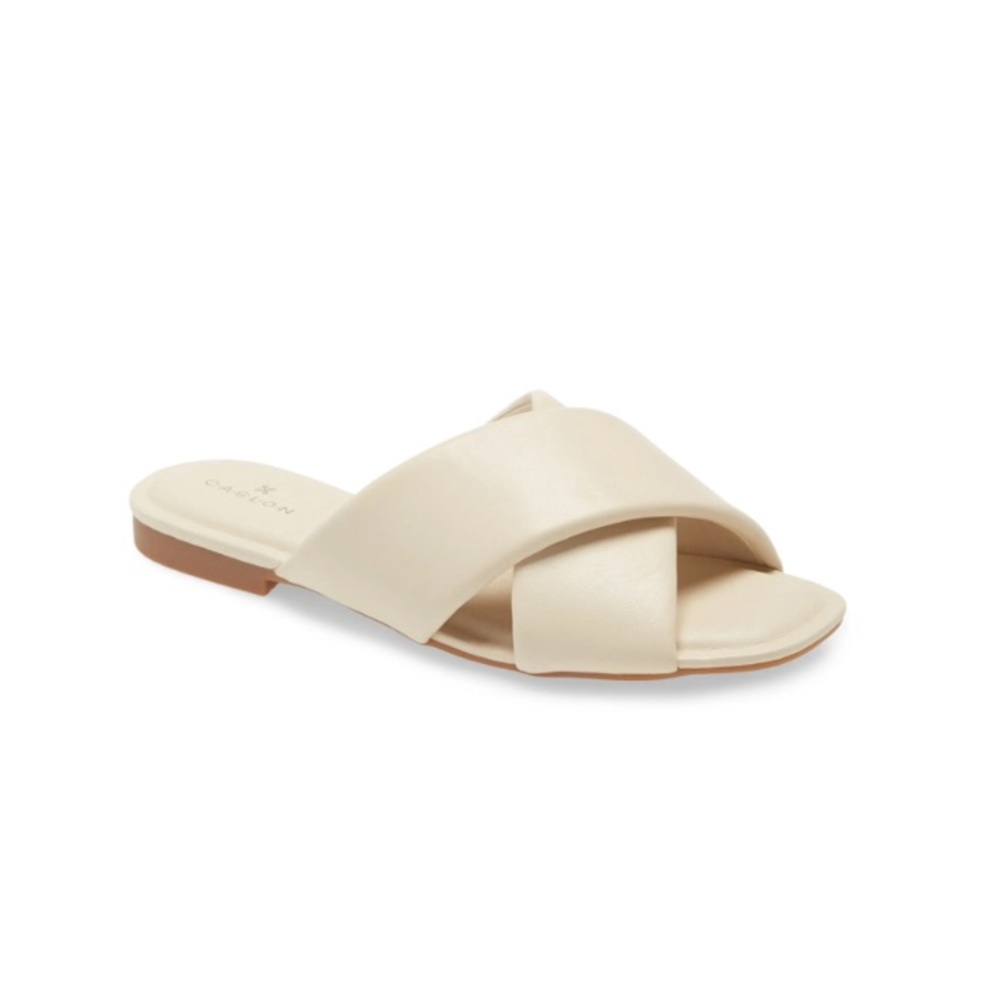 Caslon Calla Slide Sandals - New, worn once